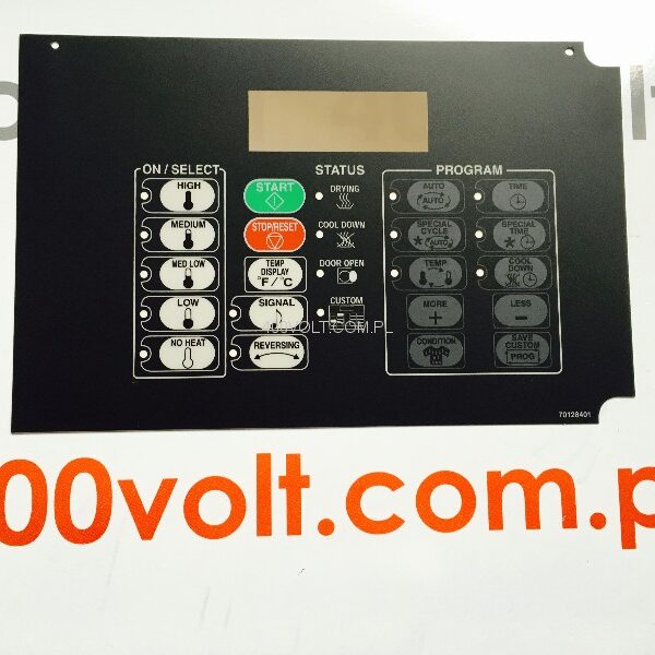 Klawiatura, panel programatora